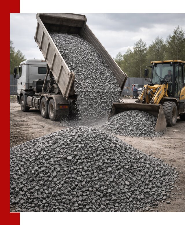 Доставка и продажа щебня гранитного в Ставрополе