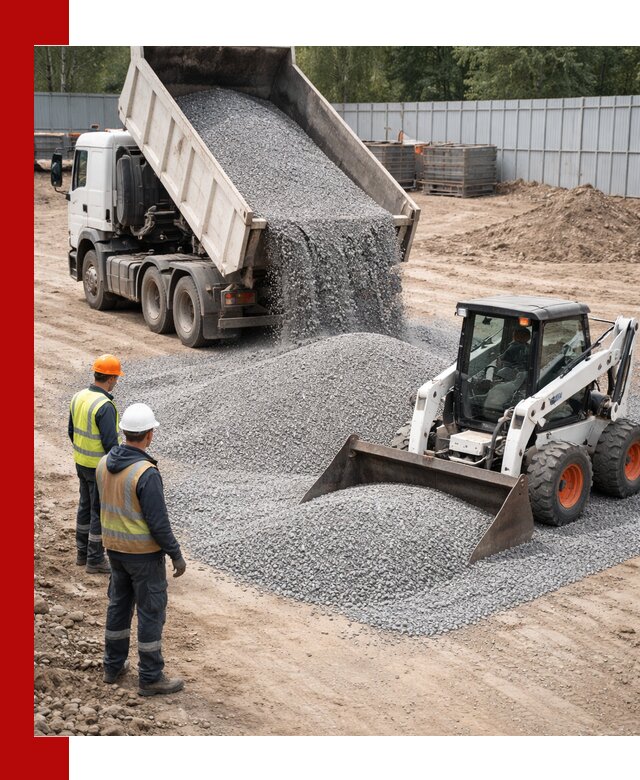 Доставка и продажа гранитного щебня фракции 0-5 в Ставрополе