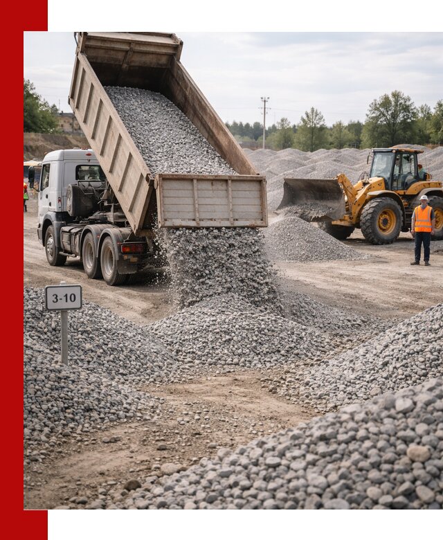 Гранитный щебень фракции 3–10: доставка и продажа в Ставрополе
