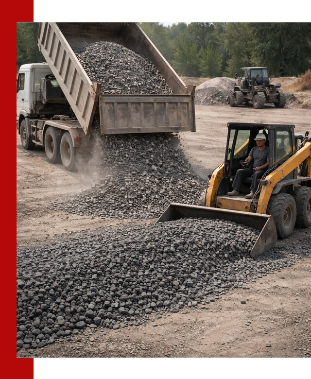 Гранитный щебень фракция 40-70 с доставкой в Ставрополе