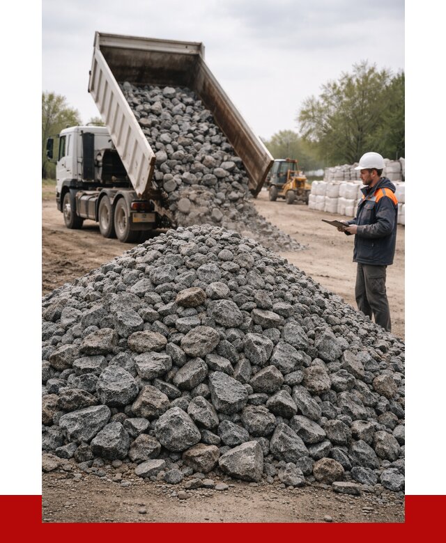 Гранитный щебень фракция 100-200 в Ставрополе от 4361 р. ПРОНЕРУДСтв