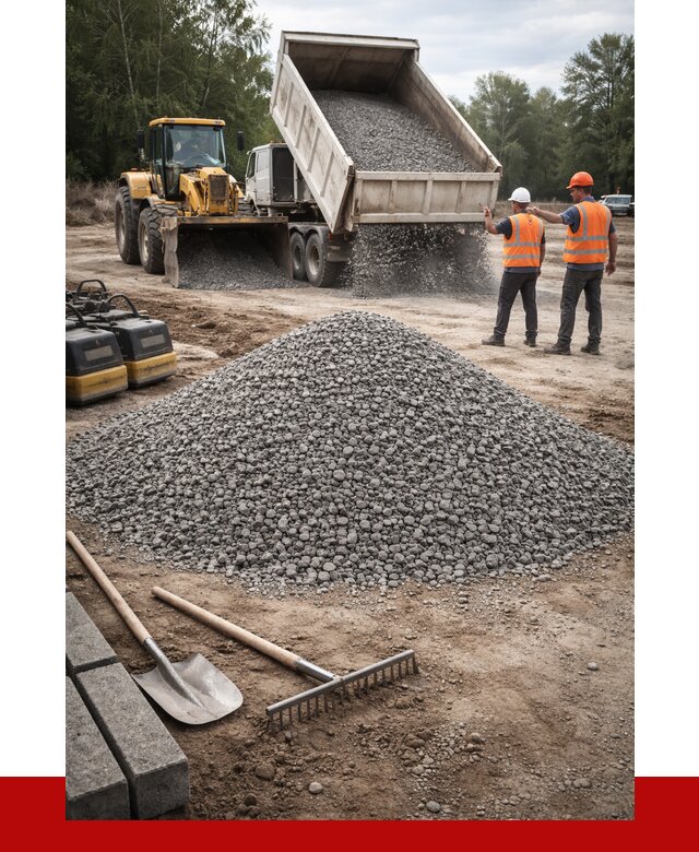 Гравийный щебень купить в Ставрополе от 2284 р. ПРОНЕРУДСтв
