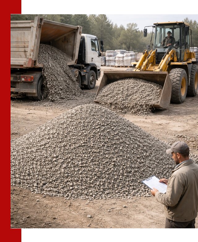 Гравийный щебень фракция 5–10 с доставкой в Ставрополе