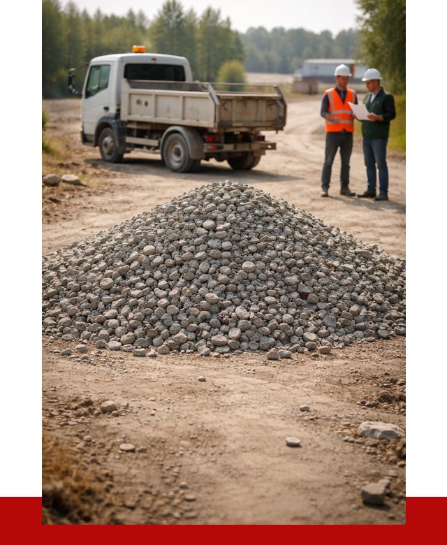 Гравийный щебень фракция 20-40 в Ставрополе от 1246 р. | ПРОНЕРУДСтв