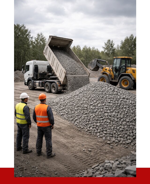 Гравийный щебень фракция 40-70 в Ставрополе от 9865р | ПРОНЕРУДСтв