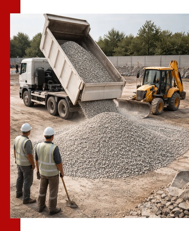 Купить известняковый щебень фракции 5–10 мм с доставкой в Ставрополе
