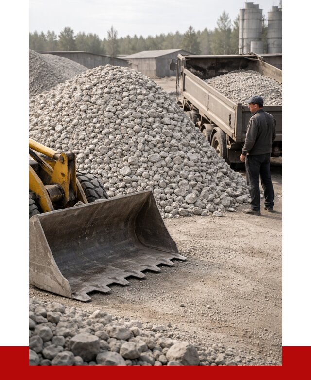 Известняковый щебень фракция 40-70 в Ставрополе от 4361 р. | ПРОНЕРУДСтв