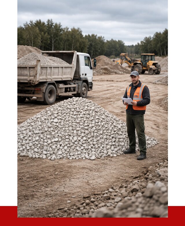 Доломитовый щебень в Ставрополе купить от 2284 р., ПРОНЕРУДСтв