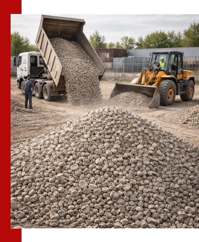 Доломитовый щебень фракции 20–41 с доставкой в Ставрополе