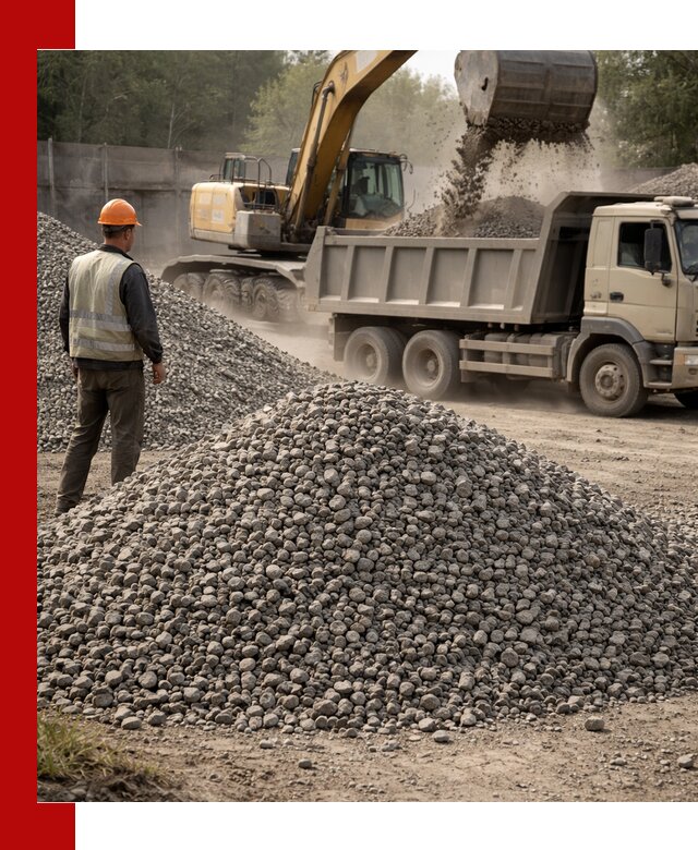 Шлаковый щебень фракция 5-20 с доставкой в Ставрополе