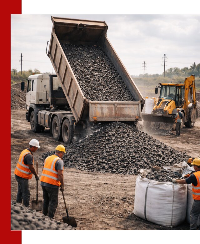 Шлаковый щебень фракция 40-70 с доставкой в Ставрополе