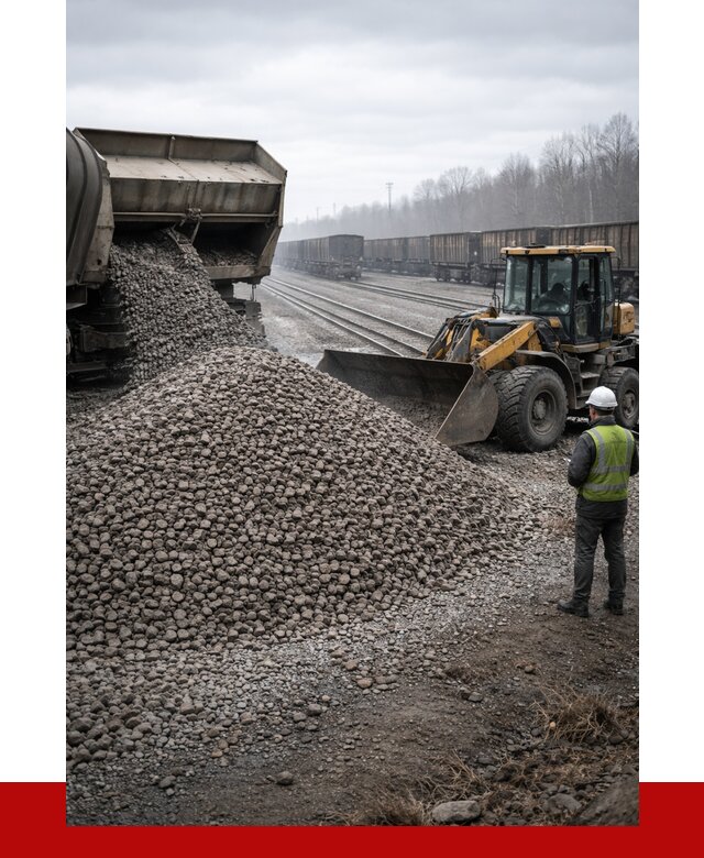 Купить железнодорожный щебень в Ставрополе от 2908 р. | ПРОНЕРУДСтв