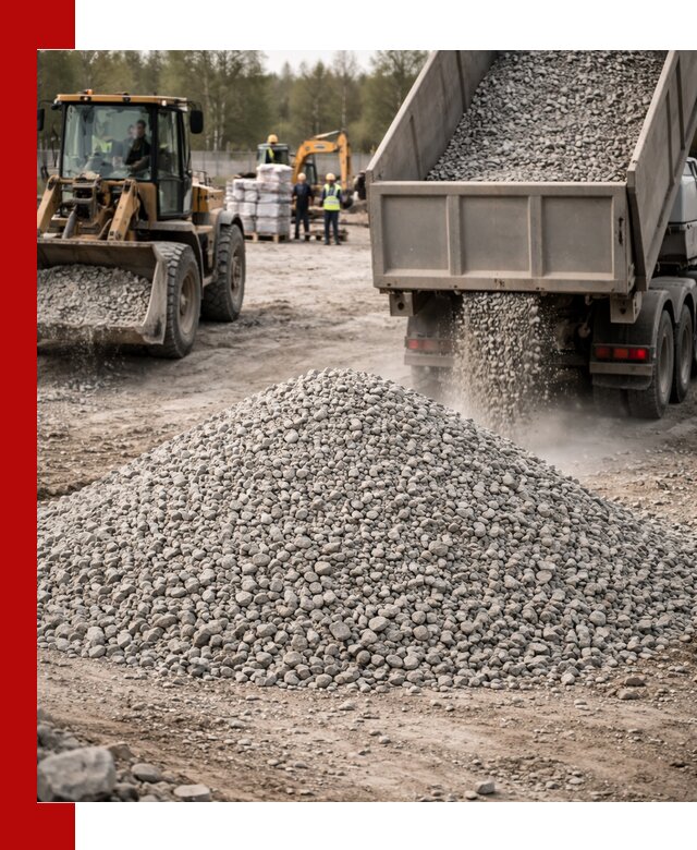 Вторичный щебень фракции 5-20 в Ставрополе — доставка и продажа крупнотоннажно