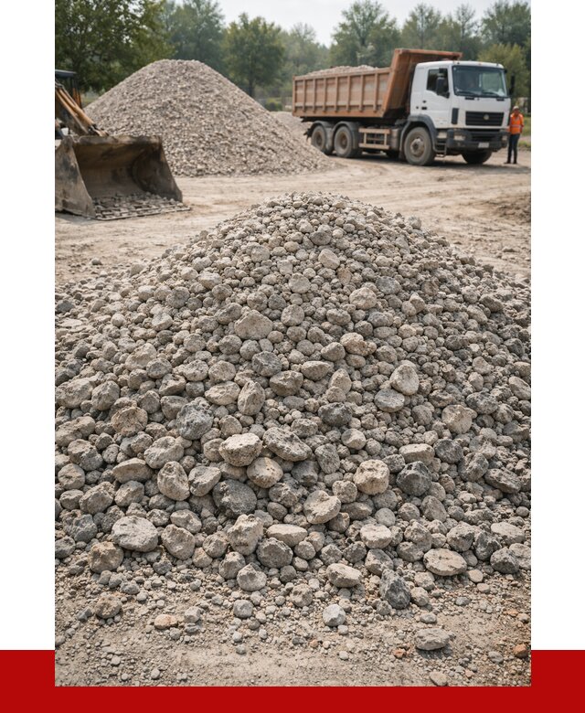 Вторичный щебень фракция 20-40 в Ставрополе от 2284 р ПРОНЕРУДСтв