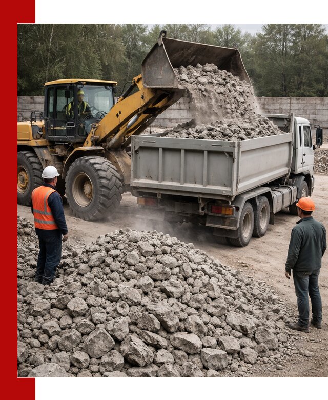 Вторичный щебень фракция 70–150 в Ставрополе с доставкой