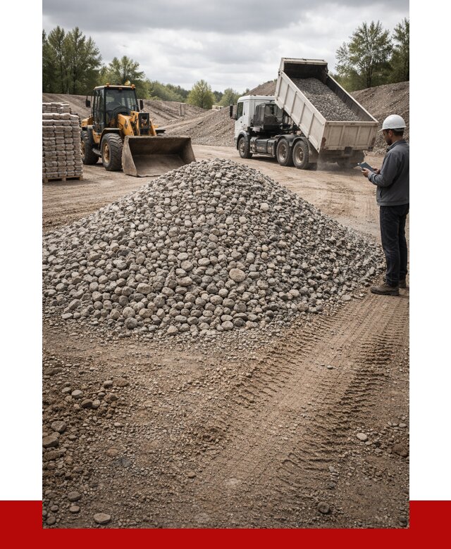 Купить бетонный щебень в Ставрополе, от 3323 р. ПРОНЕРУДСтв