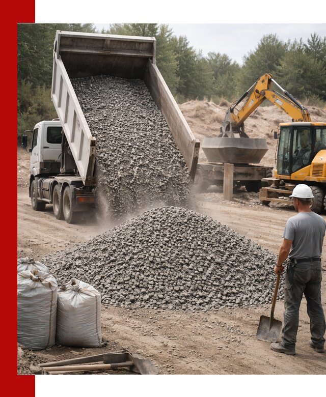 Доставка и продажа бетонного щебня в Ставрополе