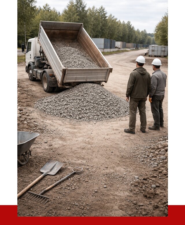 Бетонный щебень фракция 5-20 в Ставрополе от 3323 р., ПРОНЕРУДСтв