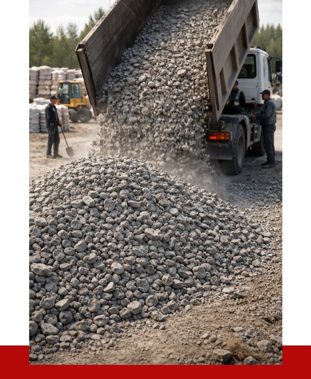 Бетонный щебень фракция 40-70 в Ставрополе от 1869 р. ПРОНЕРУДСтв