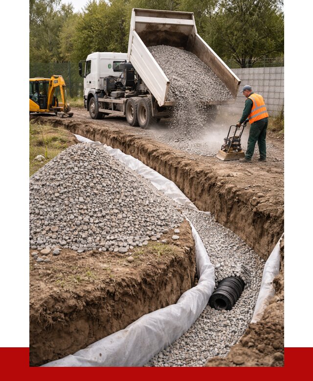 Щебень для дренажа в Ставрополе от 1921 р., ПРОНЕРУДСтв доставка