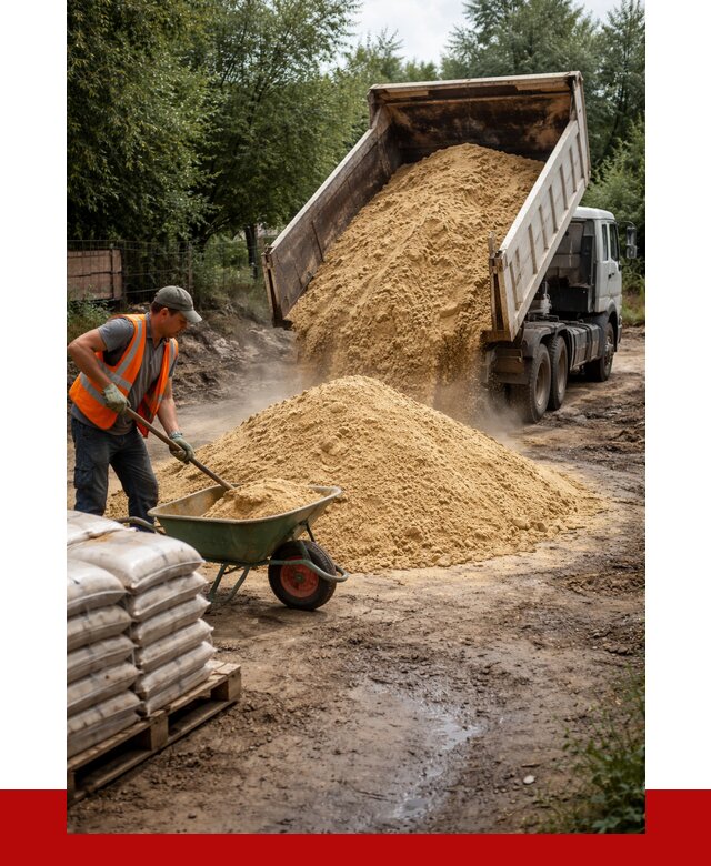 Купить песок с доставкой в Ставрополе от 1869 р. | ПРОНЕРУДСтв