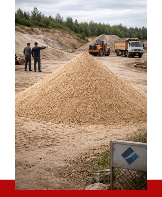 Карьерный песок навалом в Ставрополе от 1869 р. | ПРОНЕРУДСтв
