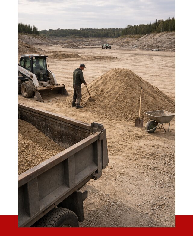 Карьерный песок среднезернистый в Ставрополе, от 2284 р. ПРОНЕРУДСтв