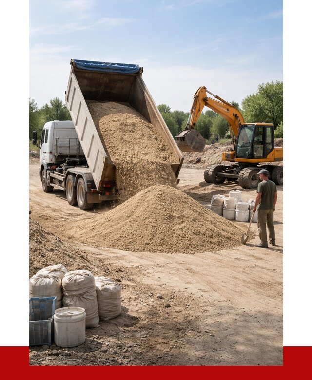 Купить речной песок в Ставрополе от 1246 р. за куб | ПРОНЕРУДСтв