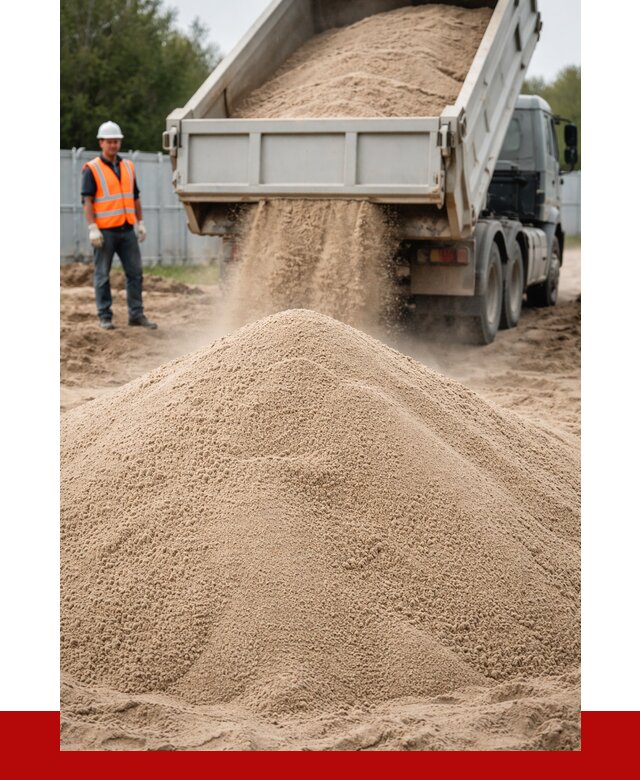 Купить сеяный песок с доставкой в Ставрополе от 2284 р ПРОНЕРУДСтв