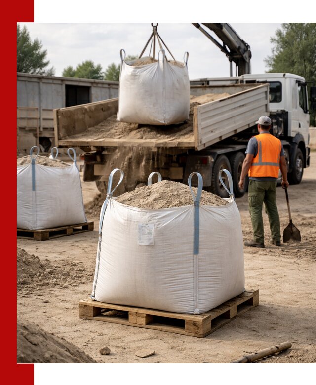 Доставка песка в биг бег в Ставрополе быстро и без лишних хлопот