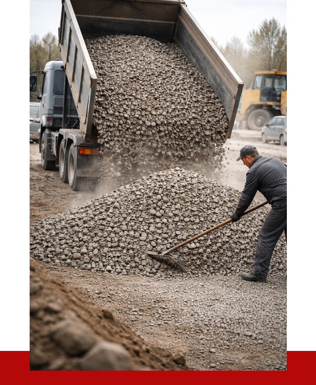 Гравий фракция 20-40 в Ставрополе от 2596 р. доставка | ПРОНЕРУДСтв