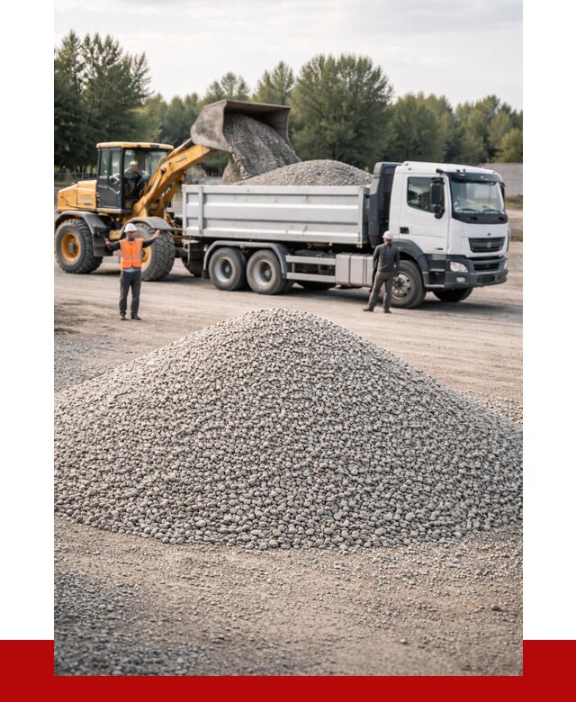 Купить мытый гравий в Ставрополе от 3634 р, доставка ПРОНЕРУДСтв