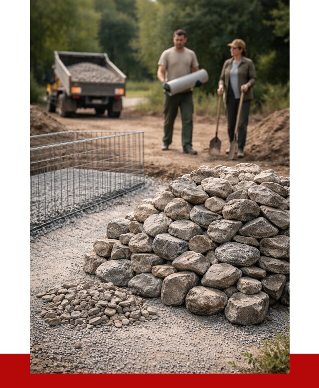 Камень для габионов фракция 100-200 в Ставрополе от 4984 р. | ПРОНЕРУДСтв