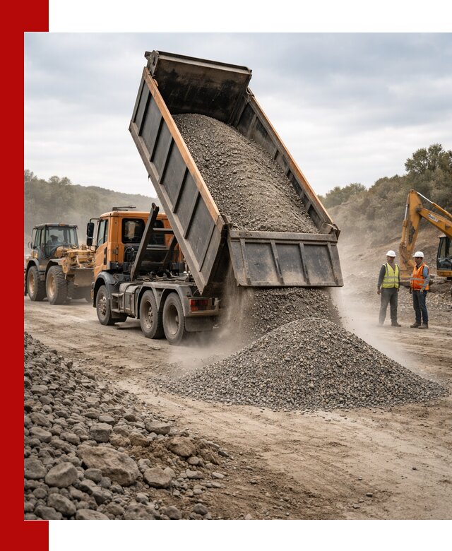 Щебёночно-песчаная смесь ЩПС С1 с доставкой в Ставрополе