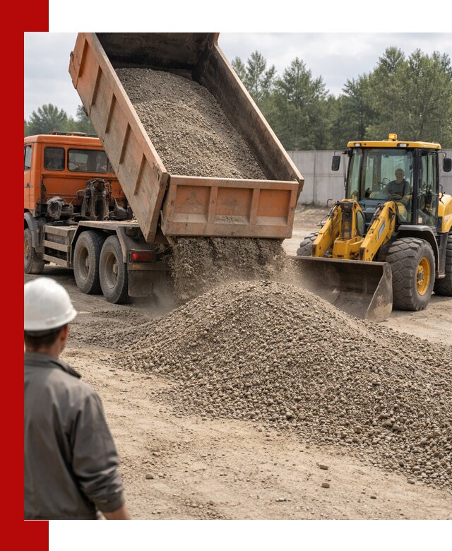 Доставка щпс С8 самосвалами в Ставрополе от производителя