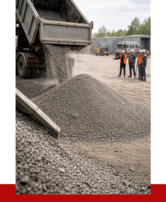 Гравийный отсев 0-5 в Ставрополе от 1246 р. с доставкой | ПРОНЕРУДСтв