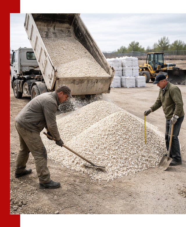 Мраморная крошка с доставкой и разгрузкой в Ставрополе