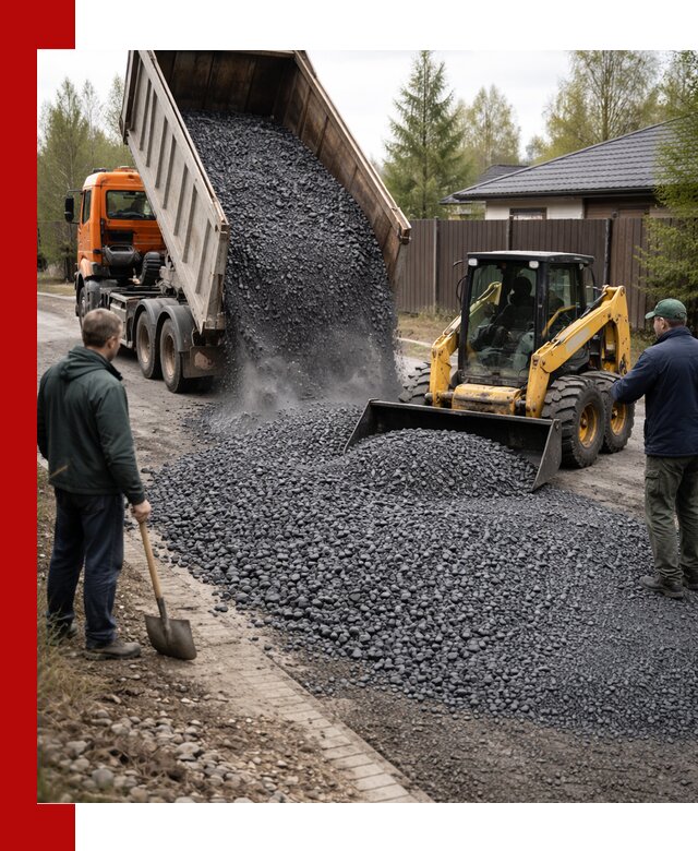 Крошка габбро с доставкой в Ставрополе для строительных работ