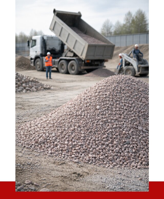 Крошка розовый гранит в Ставрополе с доставкой от 4777 р. | ПРОНЕРУДСтв