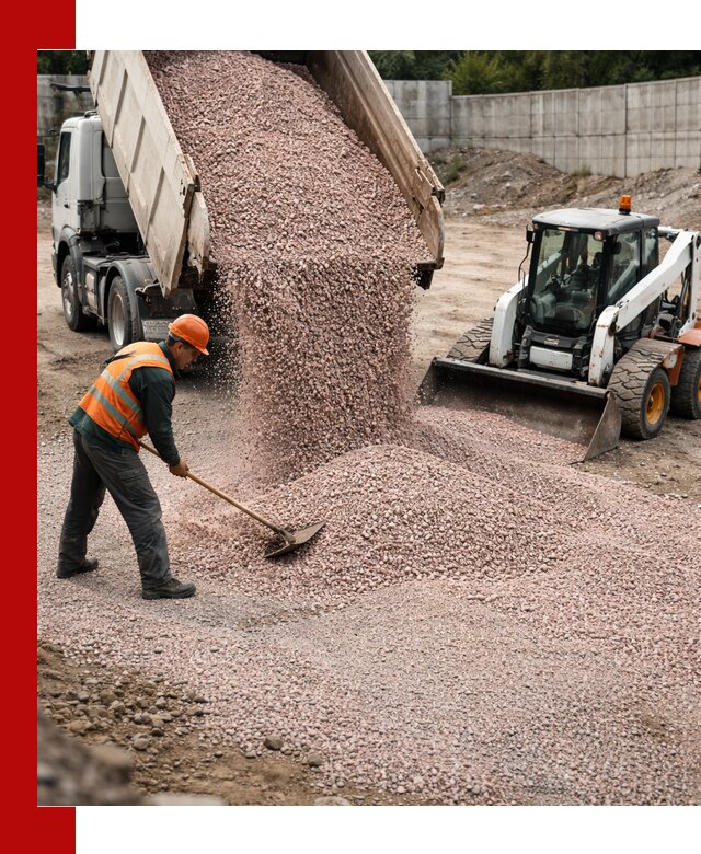 Крошка розовый гранит с доставкой в Ставрополе от производителя