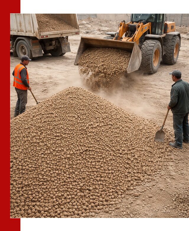 Керамзит фракция 10-20 с доставкой в Ставрополе