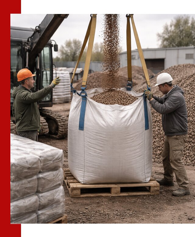Керамзит в биг-бегах с доставкой в Ставрополе