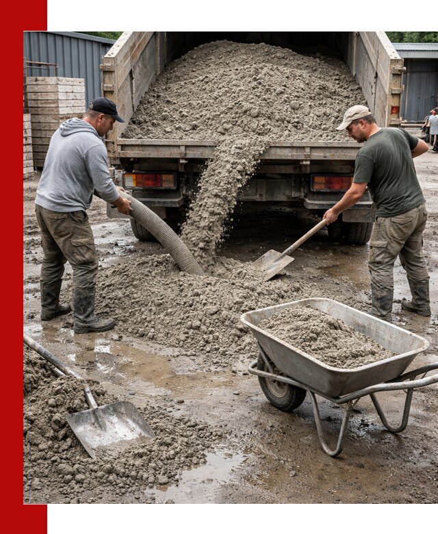 Цементно-песчаная смесь М150 доставка в Ставрополе