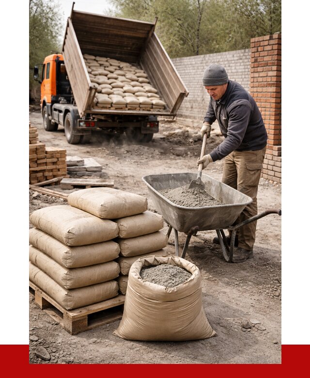 Купить сухую смесь для кладки в Ставрополе от 1246 р. | ПРОНЕРУДСтв