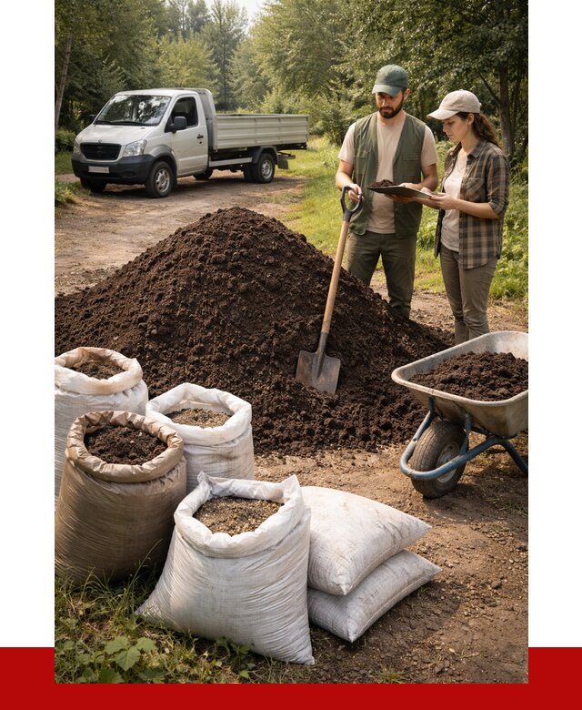 Купить грунт с доставкой в Ставрополе от 4673 р. за м3 | ПРОНЕРУДСтв