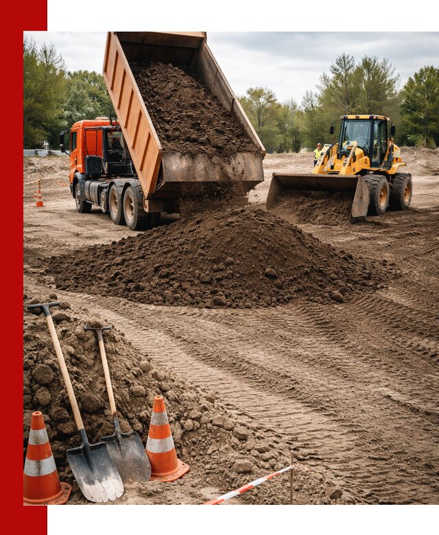 Поставка и доставка планировочного грунта в Ставрополе