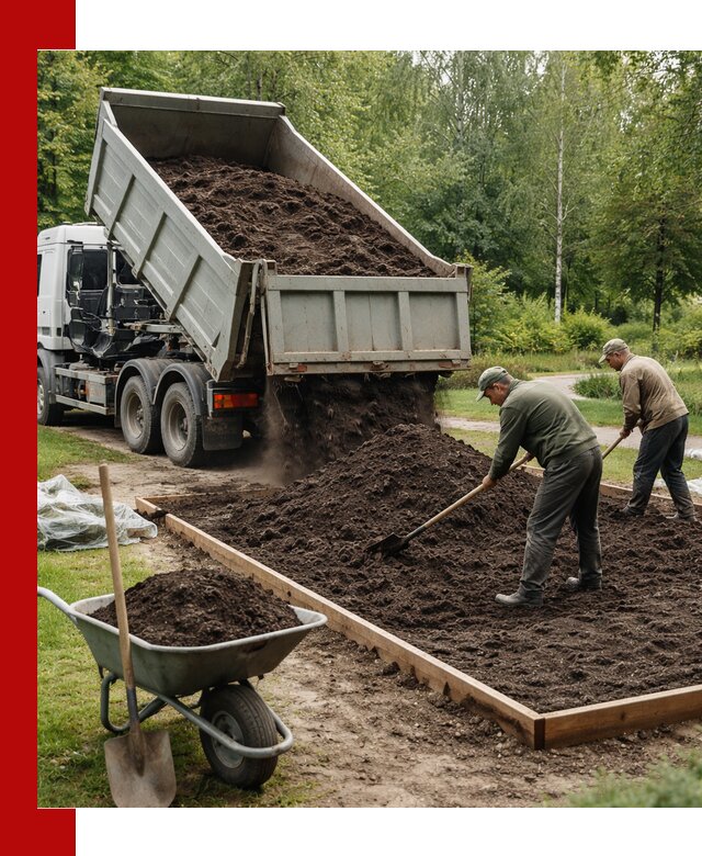 Доставка грунта для озеленения и благоустройства в Ставрополе