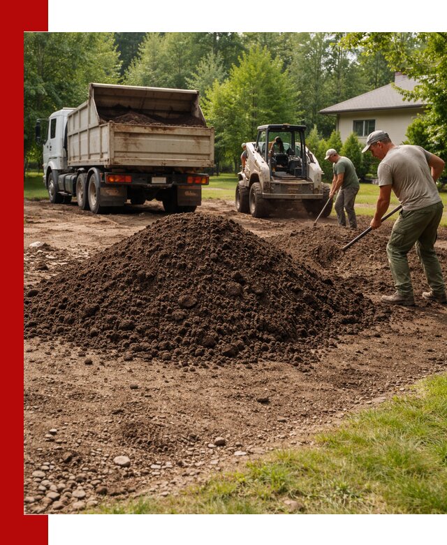 Доставка и укладка грунта для газона в Ставрополе