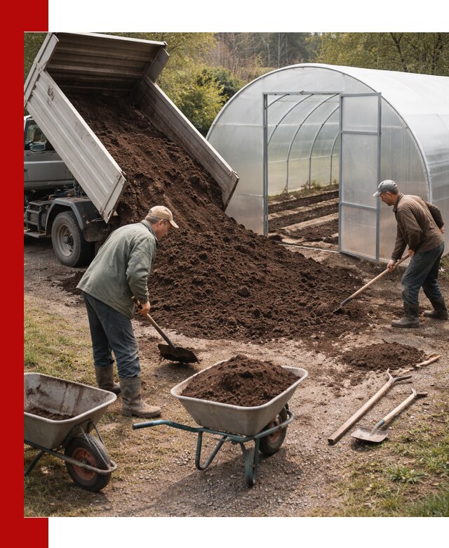 Грунт для теплицы с доставкой в Ставрополе — плодородный субстрат под растения