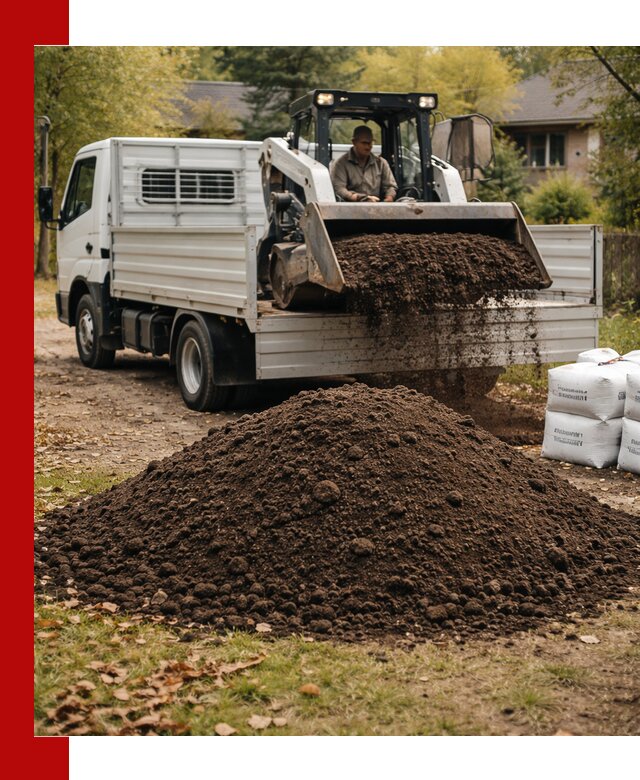 Доставка садовой земли в больших объёмах в Ставрополе